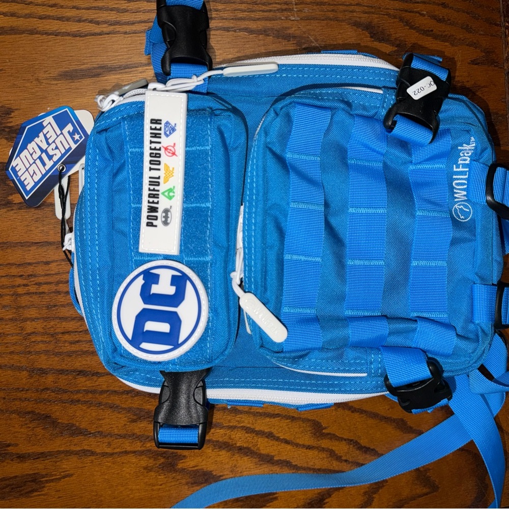 WOLFpak 9L Blue Mini Backpack for Men and Women